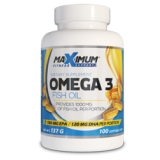 Maximum Fitness Support - Omega 3 Fish Oil 100 gel kapsula