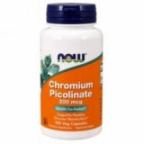 NOW - Chromium Picolinate 200mcg 100 kapsula