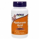 NOW - Hyaluronic Acid 50mg + MSM 60 kapsula