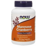 NOW - Mannose Cranberry 90 kapsula