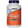NOW - Molecularly-Distilled Omega-3 90 kapsula
