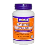 NOW - Natural Resveratrol 60 kapsula