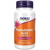 NOW - Pantothenic Acid 500 mg 100 kapsula