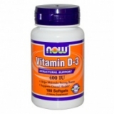 NOW - Vitamin D-3 400 IU 180 tableta