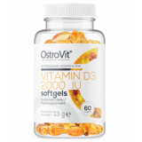 OstroVit - Vitamin D3 2000 IU 60 kapsula