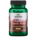 Swanson - Alpha Lipoic Acid 300mg 60 kapsula