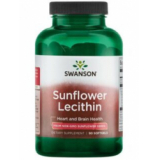Swanson - Sunflower Lecithin 90 gel kapsula
