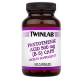 Twinlab - Pantothenic Acid Caps 500mg 100 kapsula