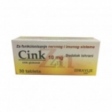Zdravlje Lek - Cink 10mg 30 tableta