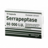 Zdravlje Lek - Serrapeptase 60 000 IU 10 kapsula
