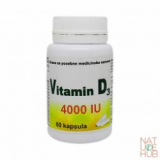 Zdravlje Lek - Vitamin D3 1000 IU 60 kapsula